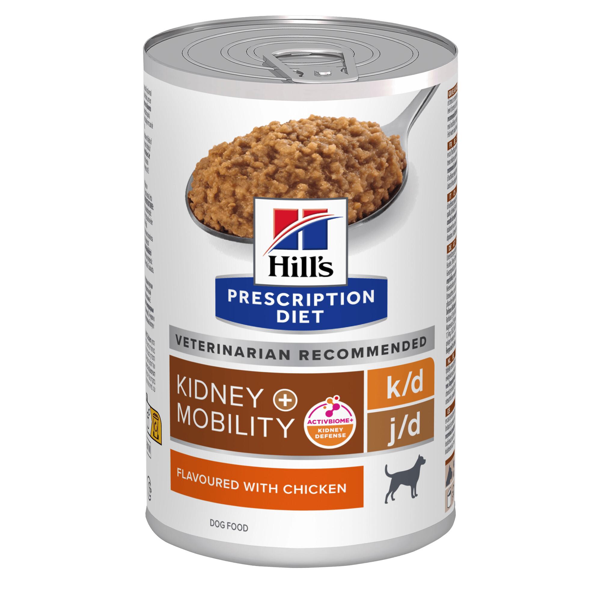 Hills Prescription Diet k/d Mobility Wet Dog Food 12x370 Can Image 1
