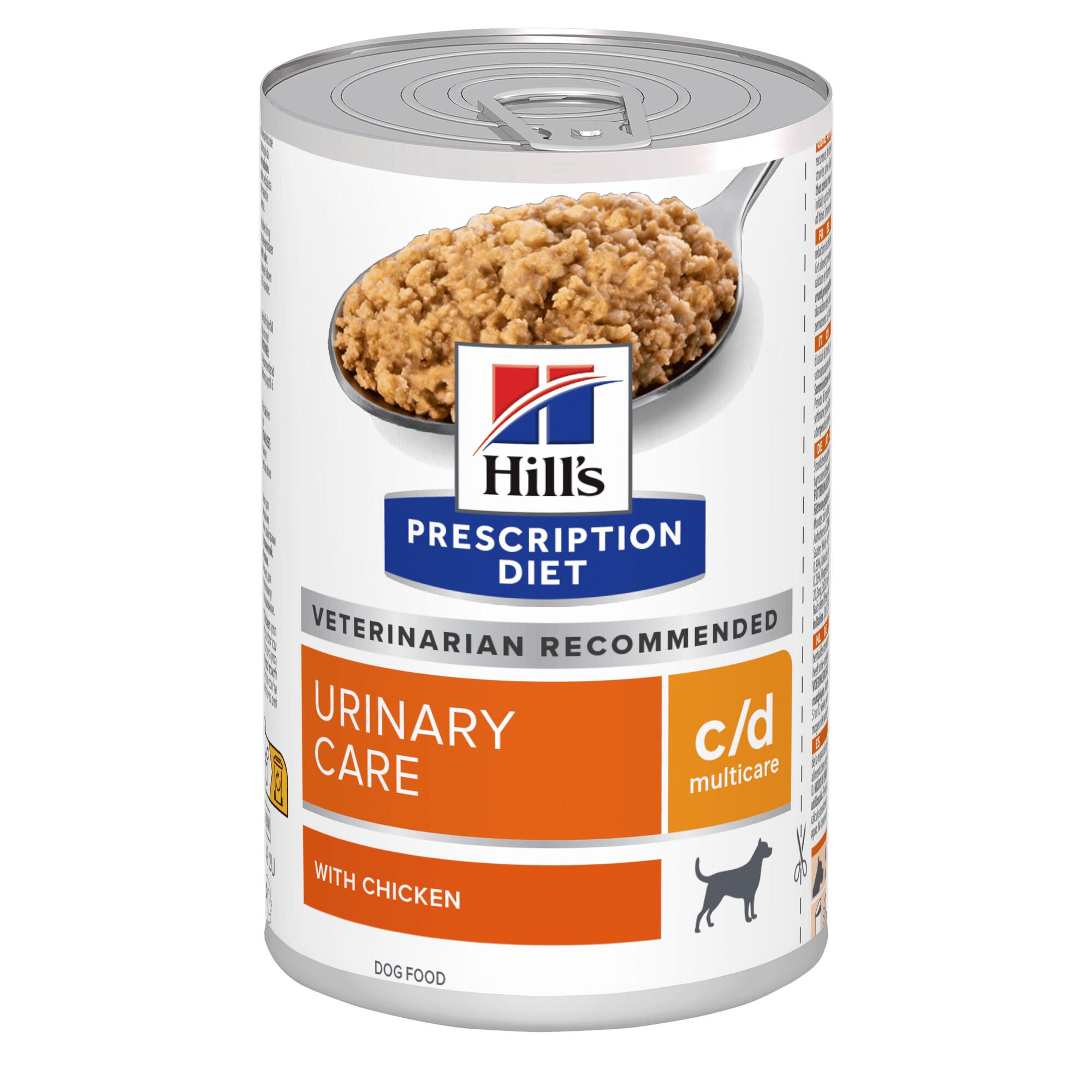 Hills Prescription Diet c/d Multicare Urinary Care Wet Dog Food 370g Can Image 1