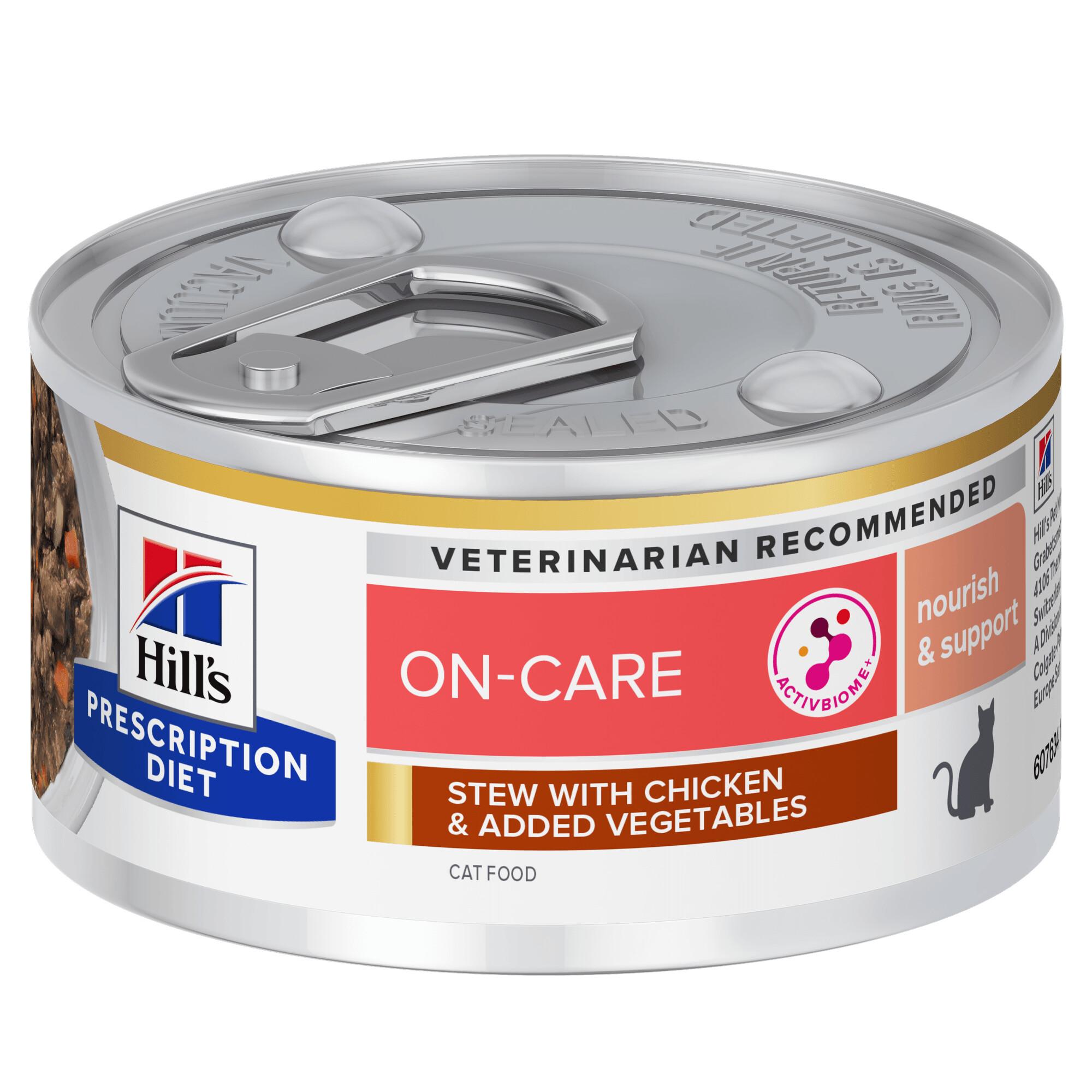 Hills Prescription Diet ON-CARE Stew for Cats 24 x 82g Can Image 1