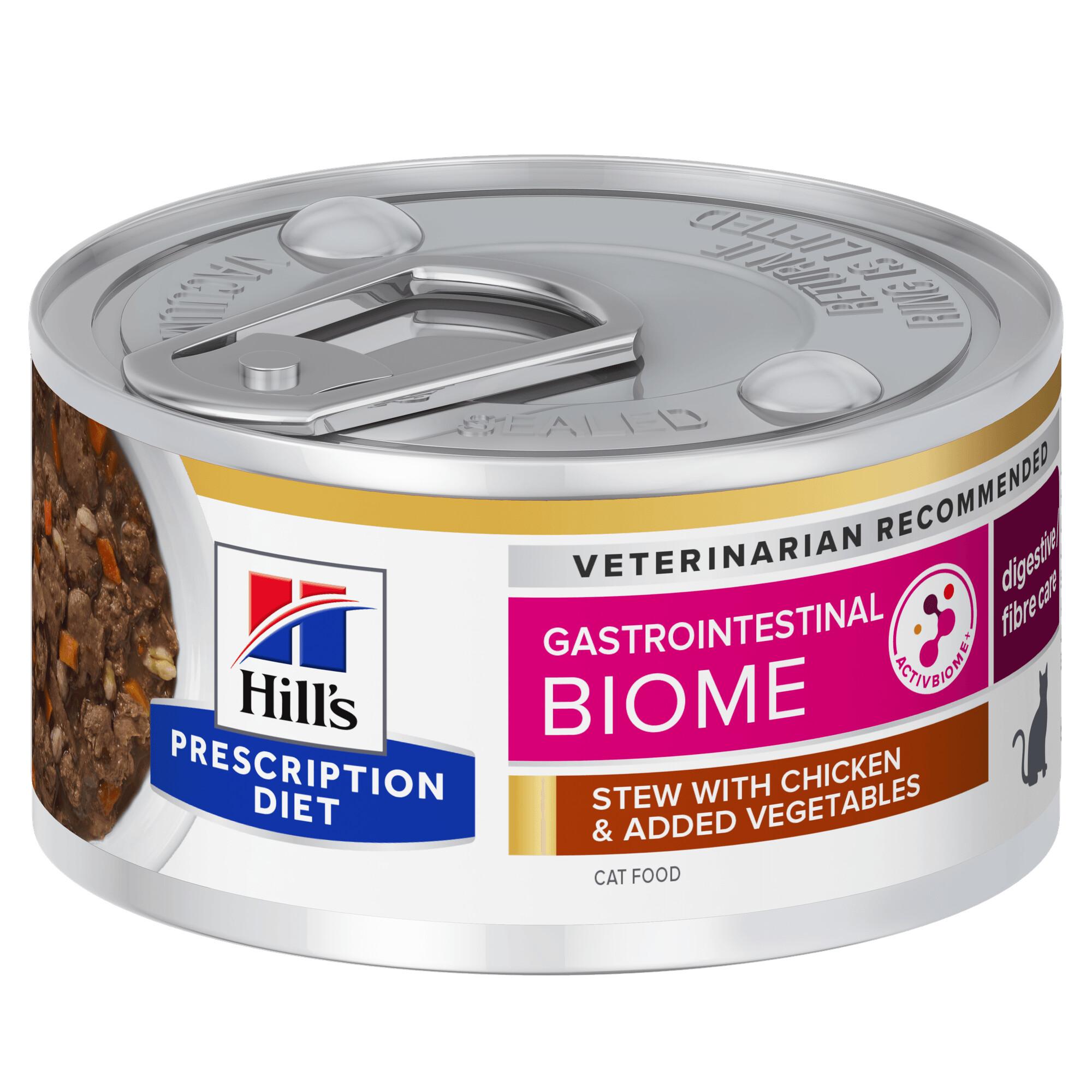 Hills Prescription Diet Gastrointestinal Biome Digestive Care Cat Food 24x82g Image 1