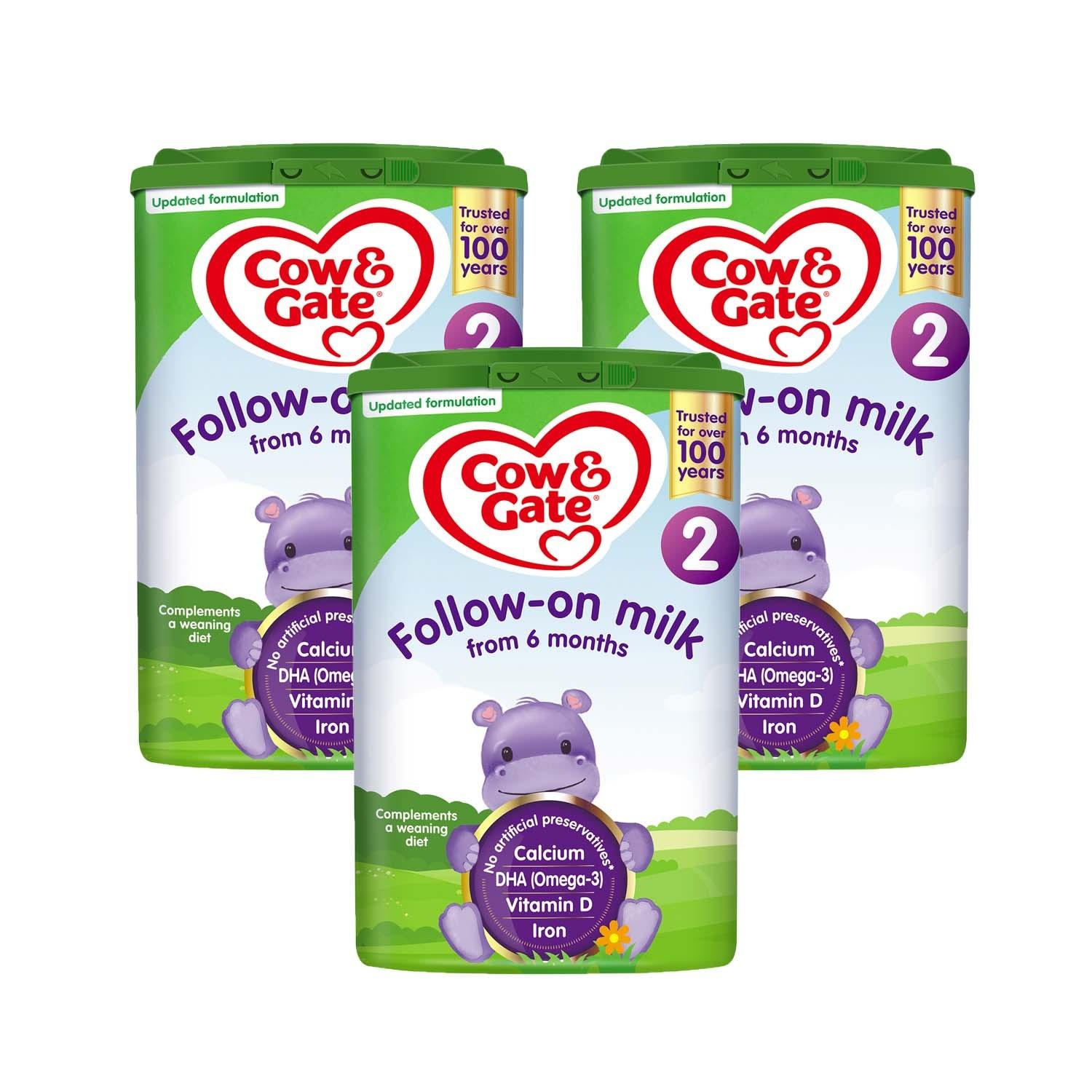 Cow & Gate 2 Follow On Baby Milk Formula Powder 6-12 Months 800g Image 1