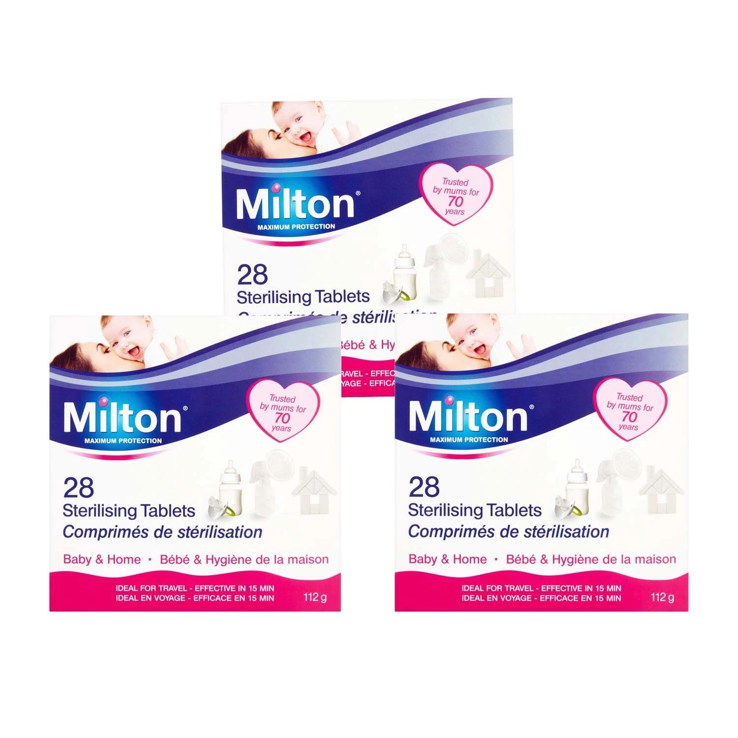 Milton Sterilising Tablets 28 Tablets Image 1