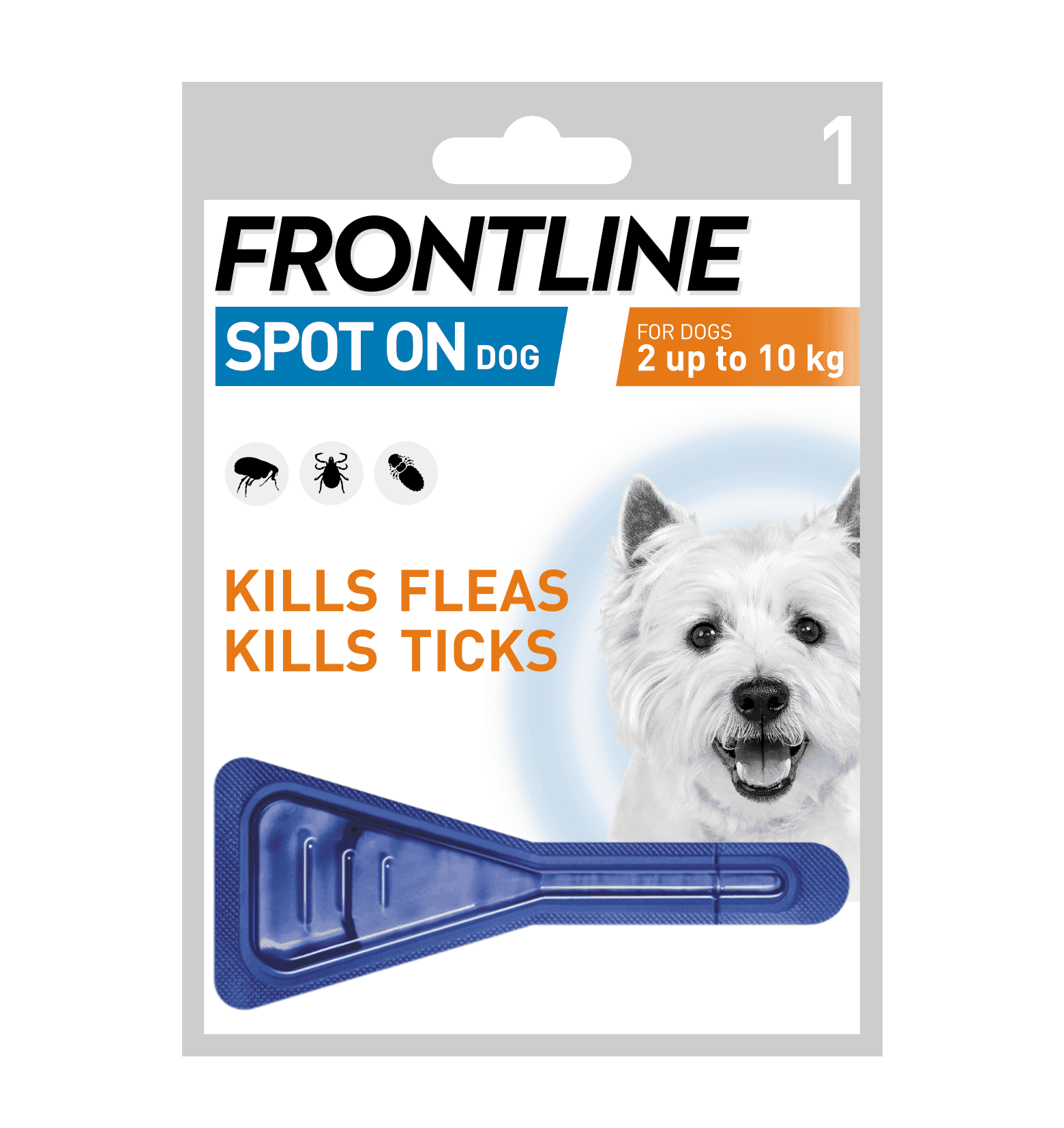 Frontlein FRONTLINE® SPOT ON Flea & Tick Treatment for Dogs | Pharmacy2U